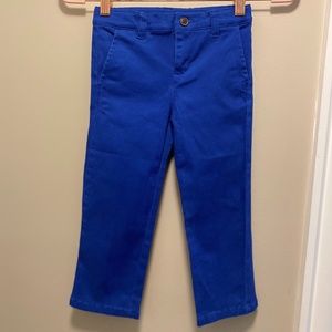 JANIE and Jack Toddler Boys Blue Chino Pants - size 3T - NWT